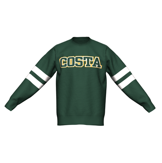 COSTA GREEN RELAXED FIT SWEATER